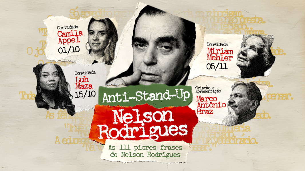Image ANTI-STAND-UP NELSON RODRIGUES – AS 111 PIORES FRASES DE NELSON RODRIGUES: NELSON RODRIGUES, MEMÓRIA E TEATRO BRASILEIRO