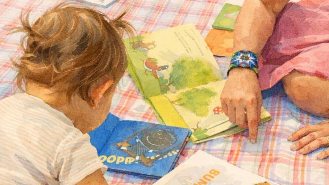 Image Leitura com bebês