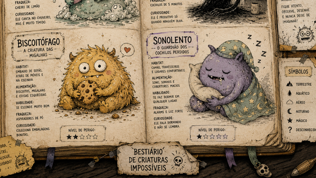 Image Bestiário de Criaturas Impossíveis