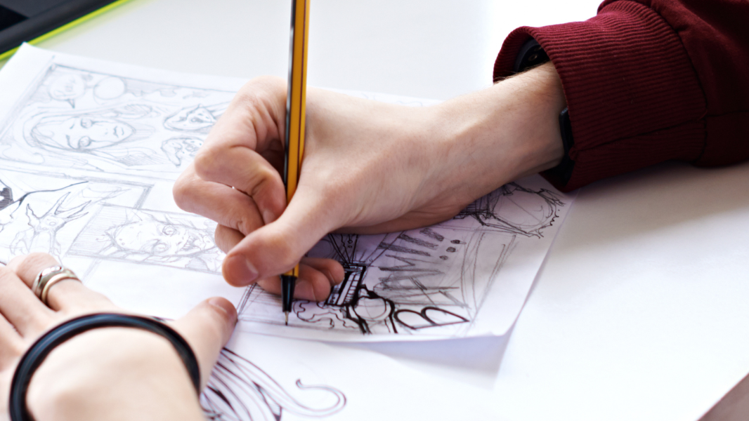 Image Oficina de Desenho - Criando um Mangá de Ação