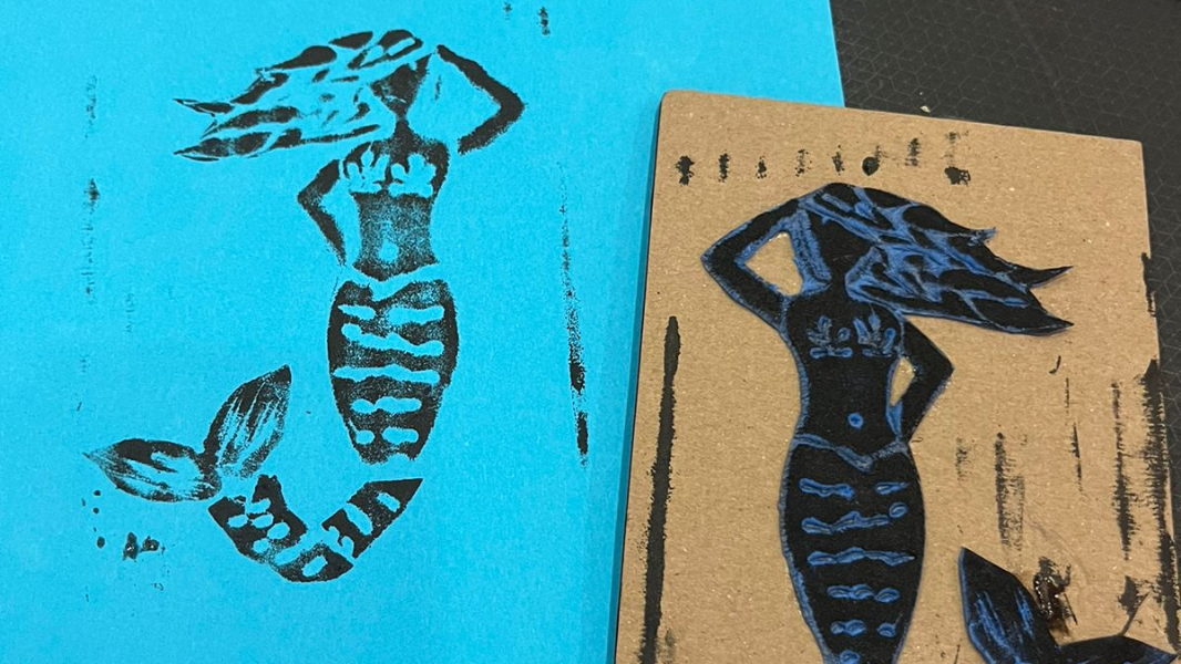 Image GRAVURA EM EVA: RELEVO E IMPRESSÃO