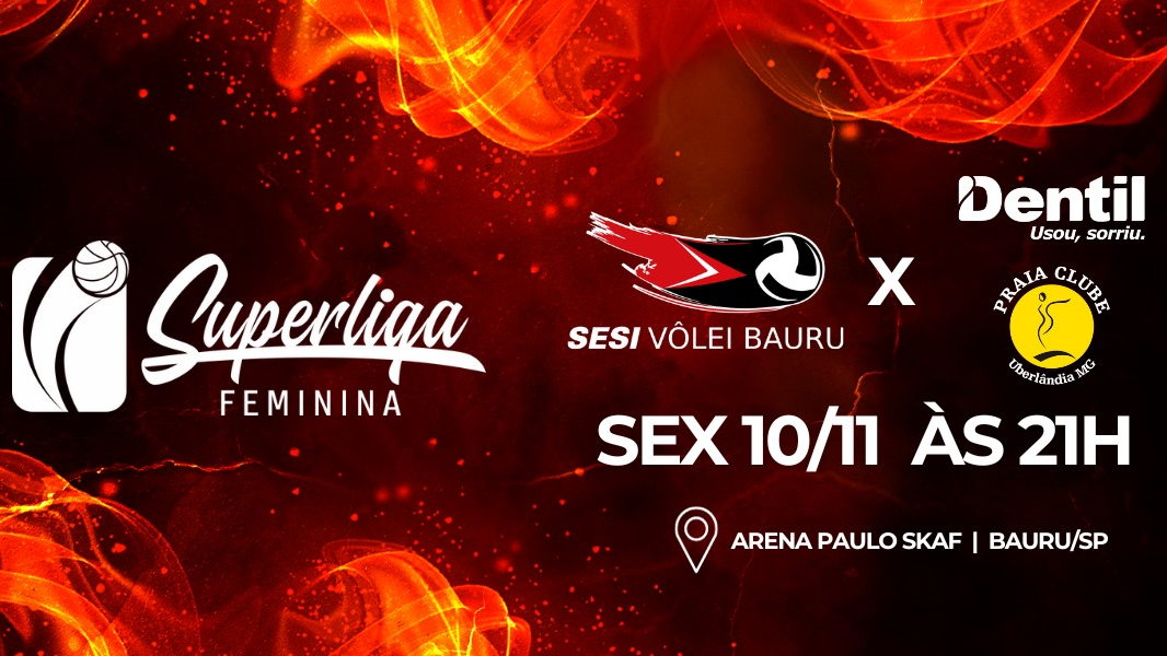 Image Sesi Vôlei Bauru x Dentil Praia Clube