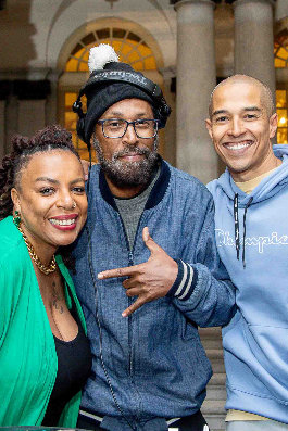 Cartaz de Baile Nos Tempos da Soweto com Tio Fresh, Vitonez e Vivian Marques