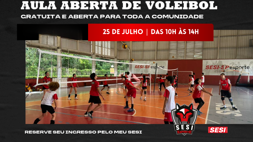 Image AULA ABERTA DE VOLEIBOL