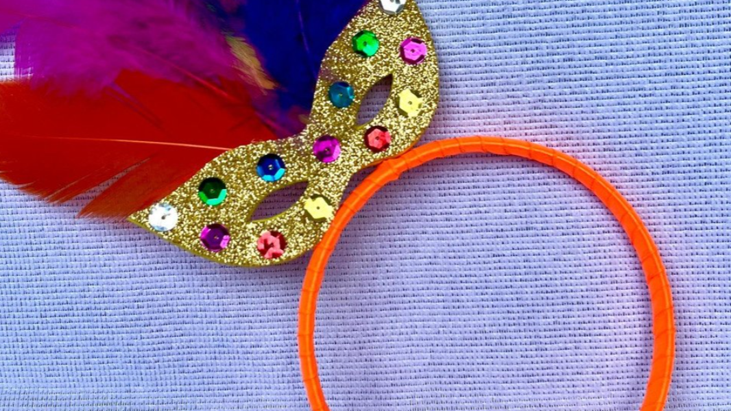 Image Oficina de tiara de carnaval