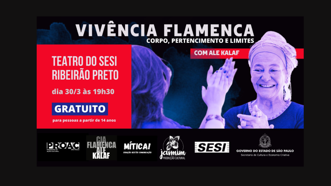 Image OFICINA VIVÊNCIA FLAMENCA COM ALE KALAF