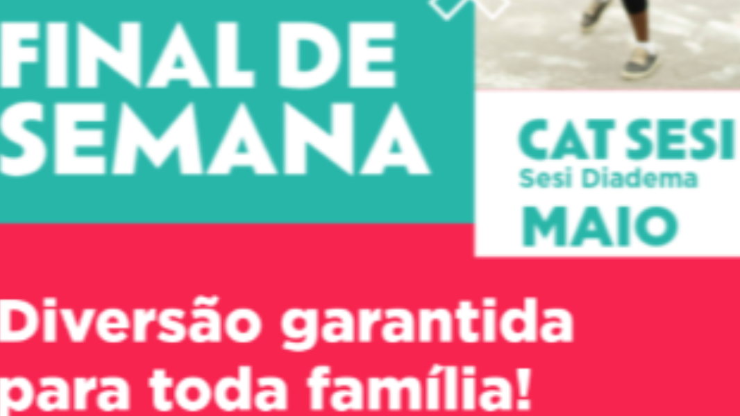 Image LAZER AOS FINAIS DE SEMANA - SESI DIADEMA