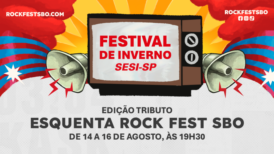 Image Festival de Inverno - Edição Tributo: Esquenta ROCK FEST SBO