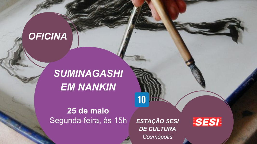 Image Oficina de Suminagashi em Nankin