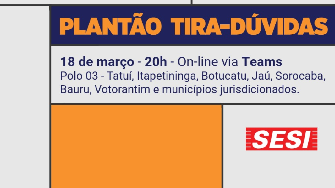 Image Plantão de dúvidas 