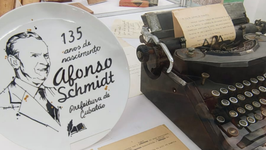 Image Exposição Afonso Schmidt 135 anos
