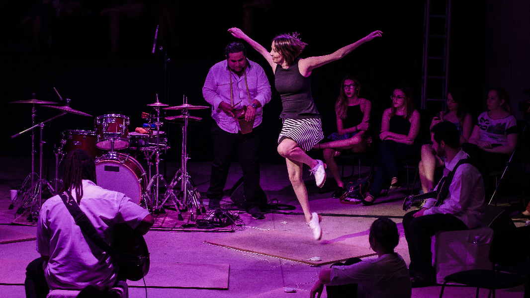 Image Oficina de Sapateado e Percussão Corporal