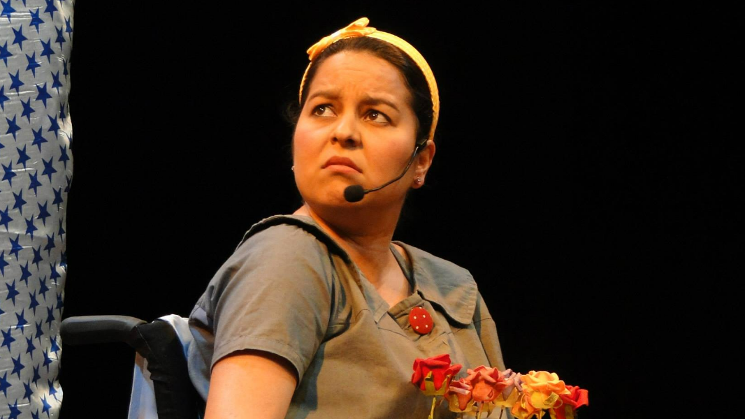 Image O PALHAÇO E A MENINA DE RODAS