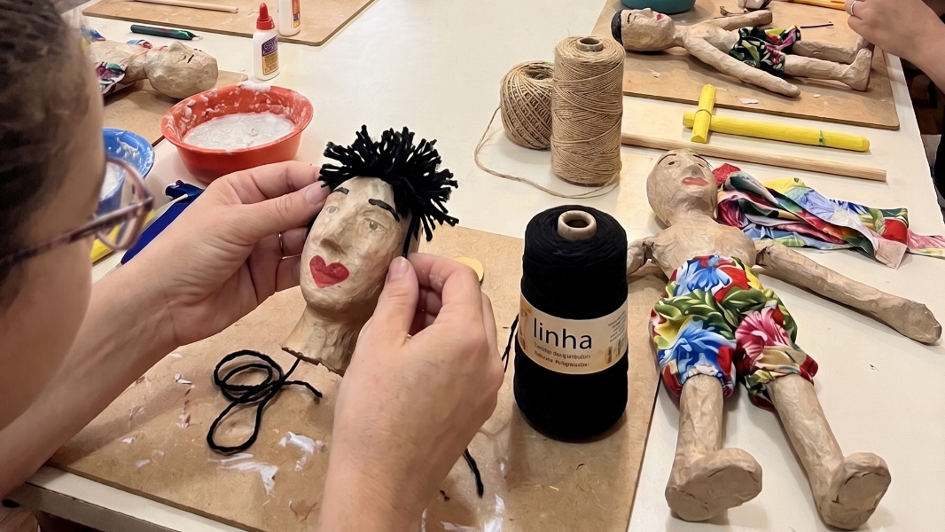 Image Criaturas: Construção Personalizada de Marionetes
