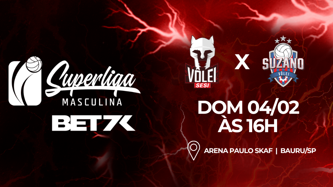 Image Sesi Vôlei x Suzano Vôlei