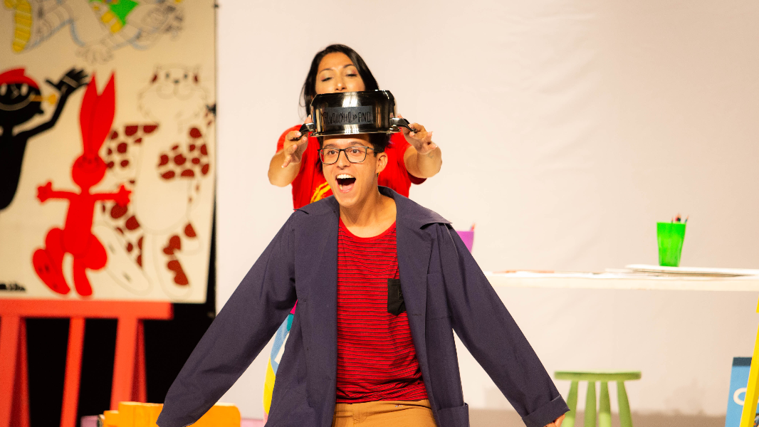 Image DIVERSÃO EM CENA – O MENINO MALUQUINHO, LISONJEIO AO MESTRE