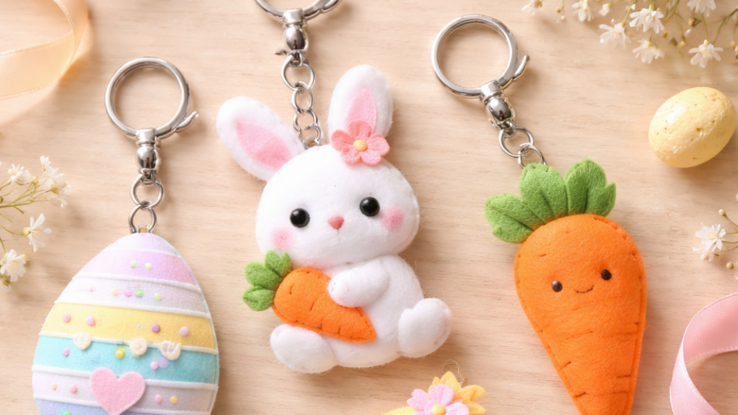 Image Chaveiros em feltro