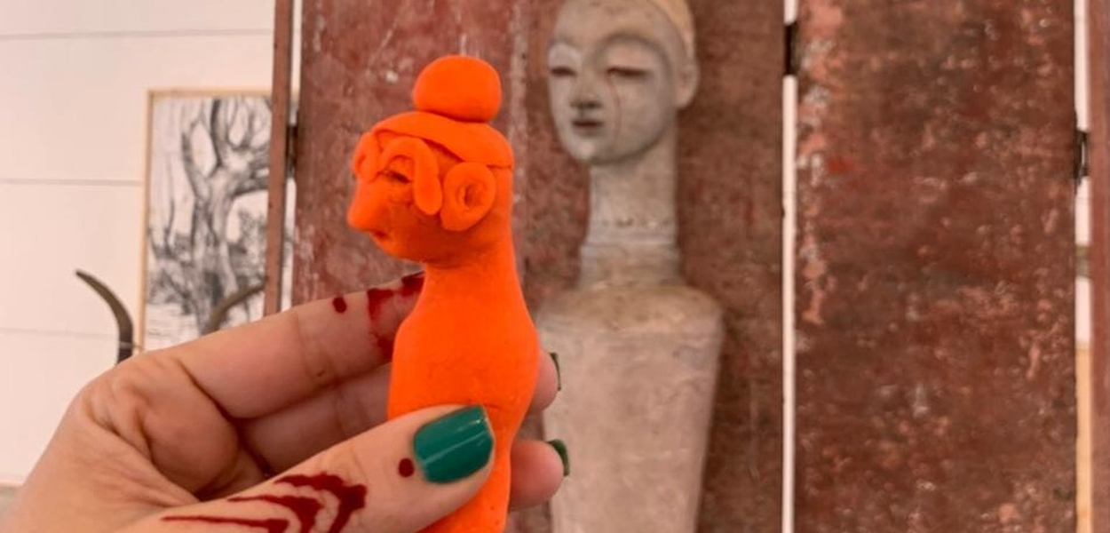 Image Escultura em massinha