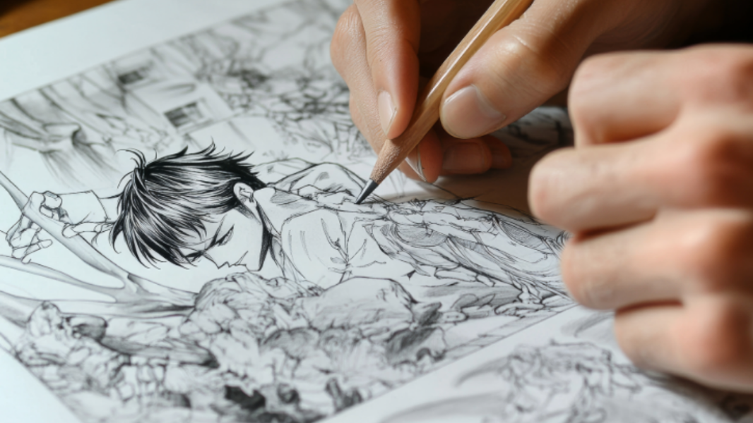 Image Oficina de Desenho - Criando um personagem em Mangá 