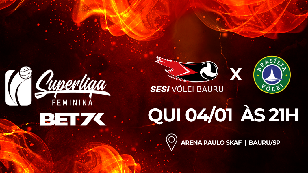 Image Sesi Vôlei Bauru x Brasília Vôlei