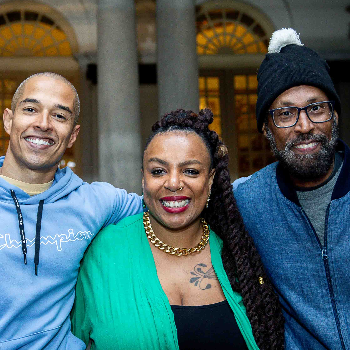 Cartaz de Baile Nos Tempos da Soweto com Tio Fresh, Vitonez e Vivian Marques