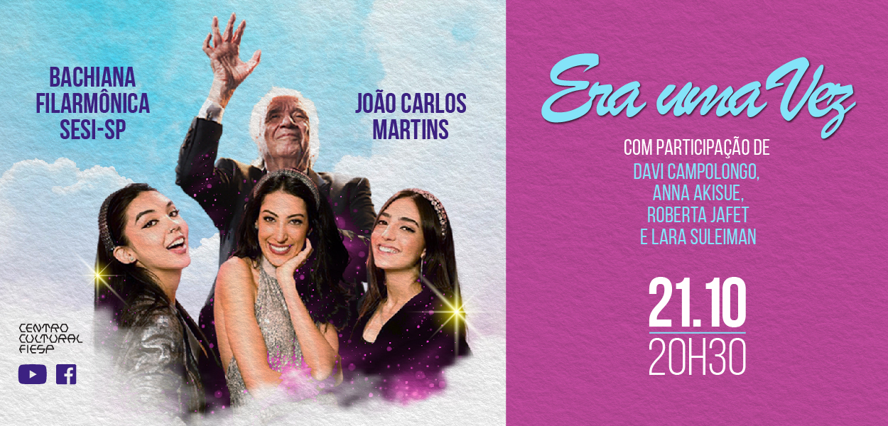 Image Bachiana Filarmônica SESI-SP e João Carlos Martins - Era uma vez