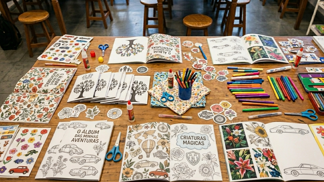 Image Oficina de Álbum de Figurinha