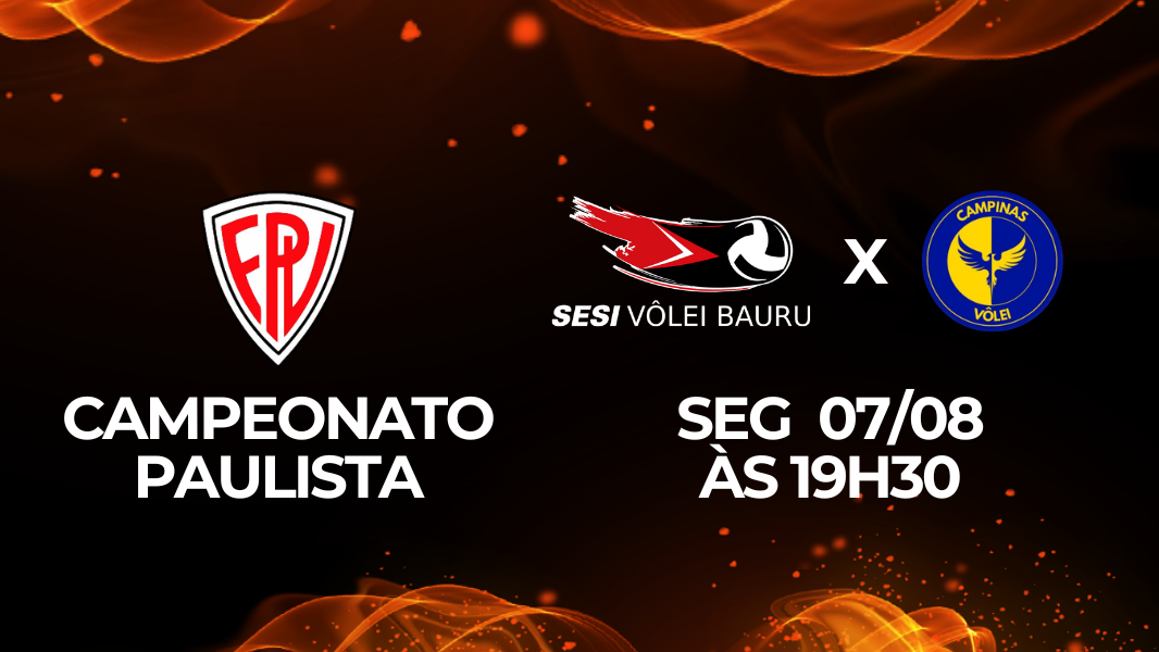 Image Sesi Vôlei Bauru x Campinas