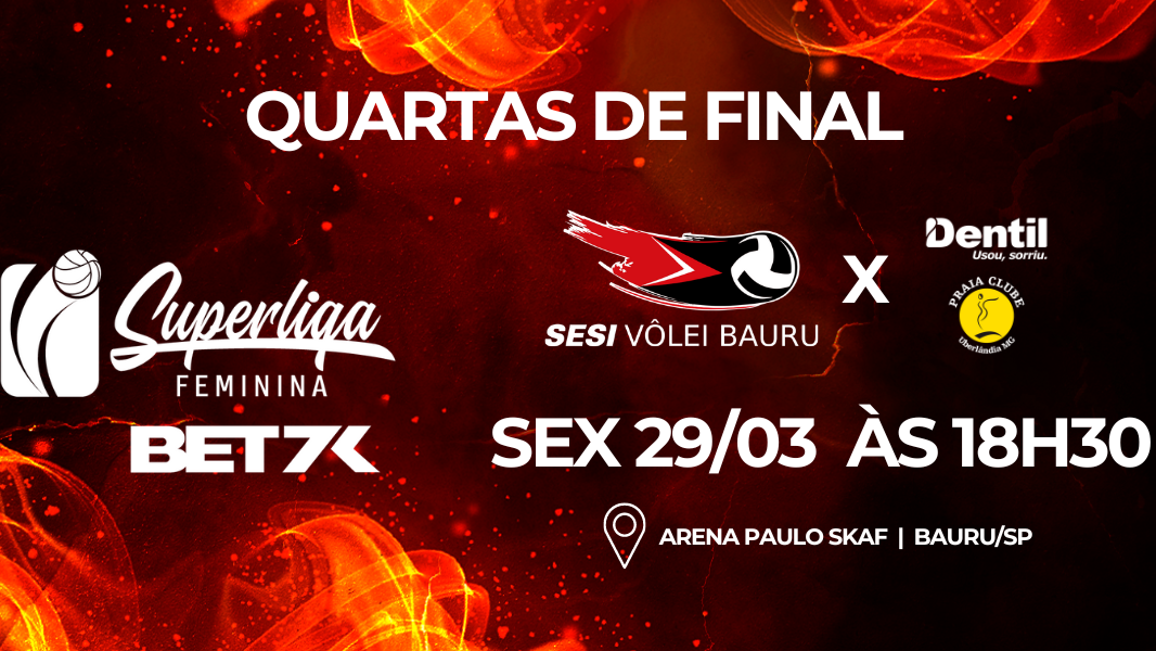 Image Sesi Vôlei Bauru x Dentil/Praia Clube