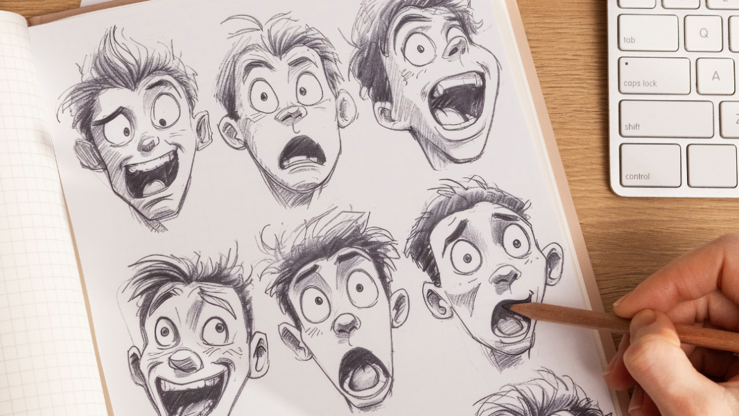 Image Uma Jornada de Auto Expressão Criativa - Oficina de Charge