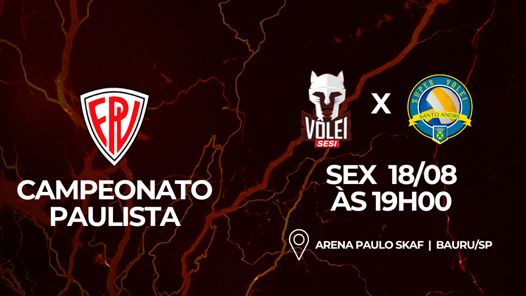 Image Sesi-SP x Super Vôlei/Santo André