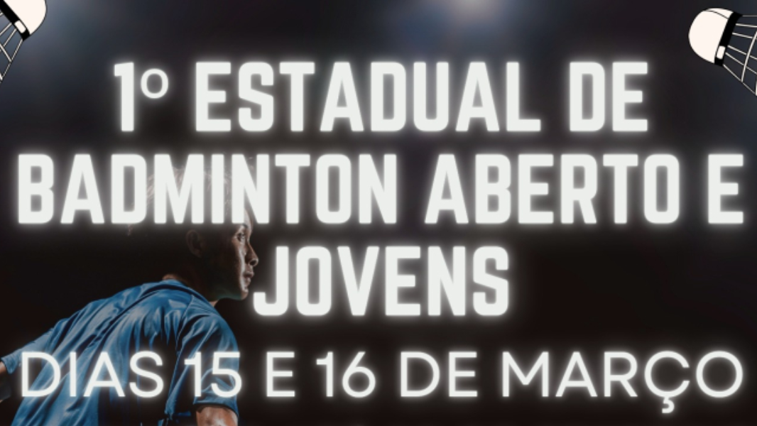 Image 1º Estadual de Badminton Sub19 dupla mista 2025