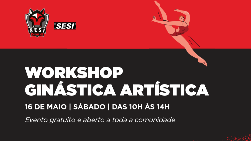 Image Programa SESI Esporte Ginástica Artística 2026 