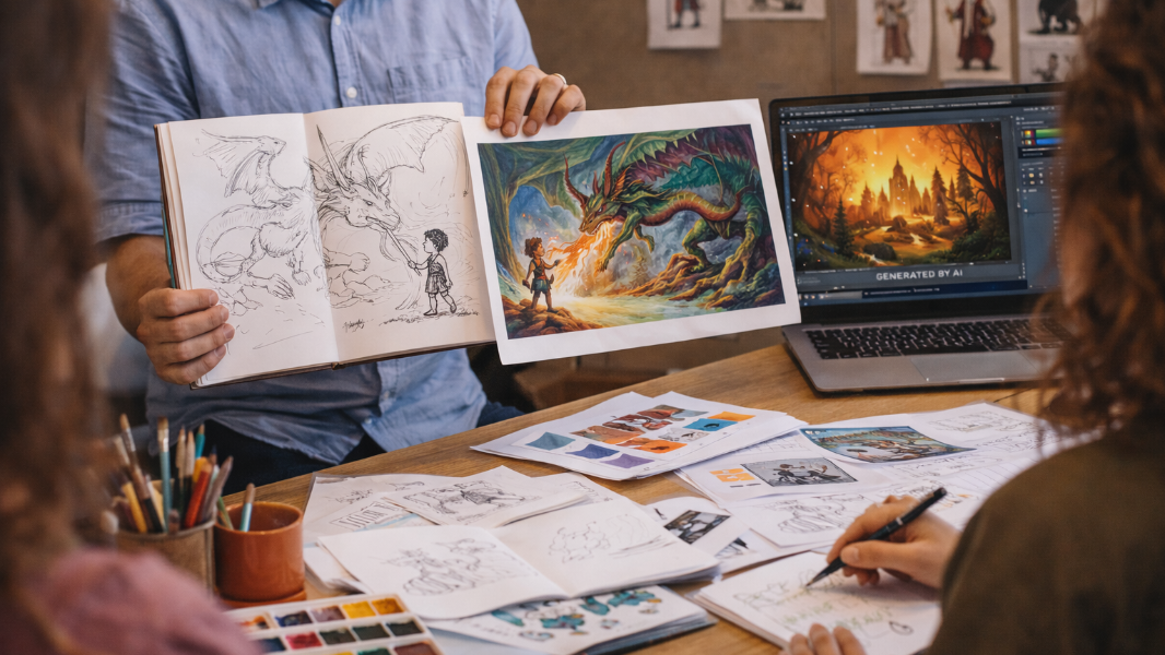 Image O livro ilustrado: texto e imagem em diálogo