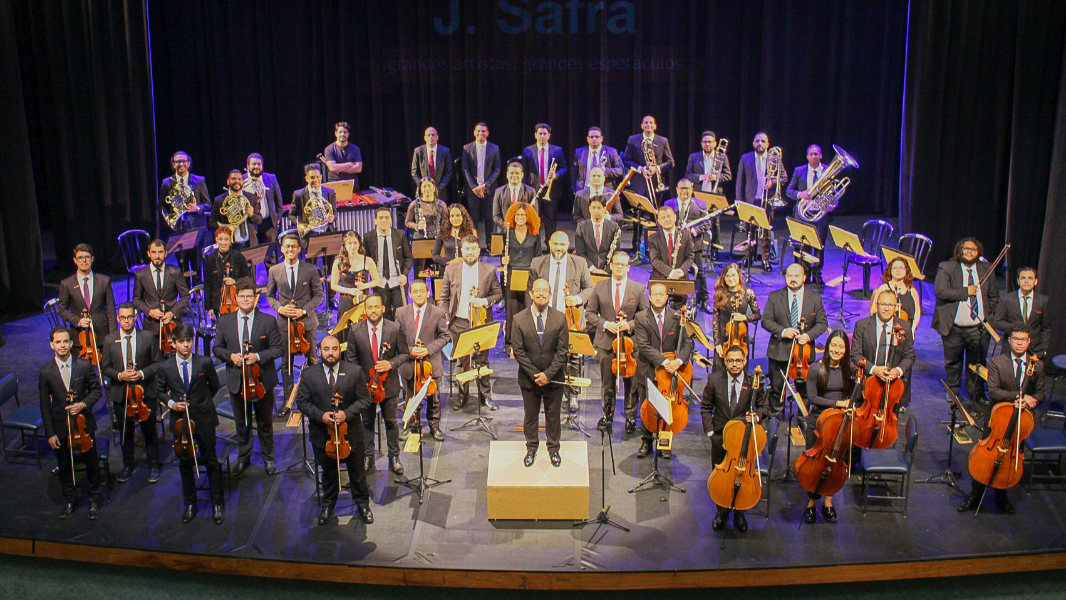 Image Orquestra Filarmônica do Senai -  regência de Emiliano Patarra e participação de Tati Helene