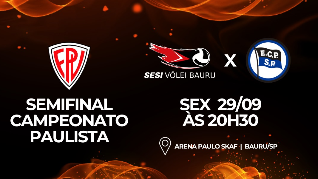 Image Sesi Vôlei Bauru x Pinheiros 