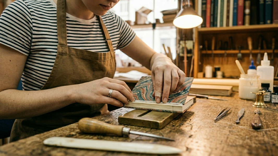 Image Oficina de Encadernação Artesanal 